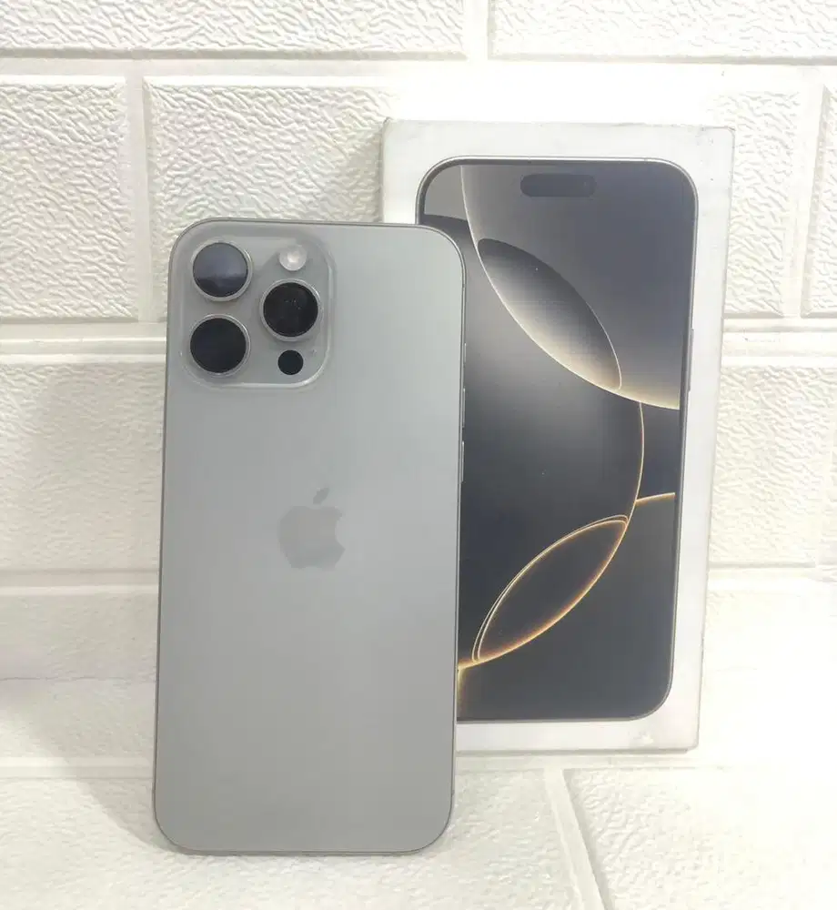 Iphone 16 pro max 256G ibox bh100% grs 05/2026 super like new