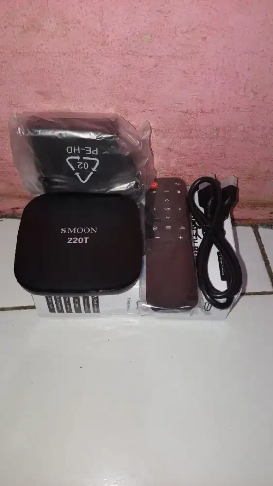 ANDROID BOX SMOON ORIGINAL NETFLIX,SIARAN TV LOKAL BARANG BARU