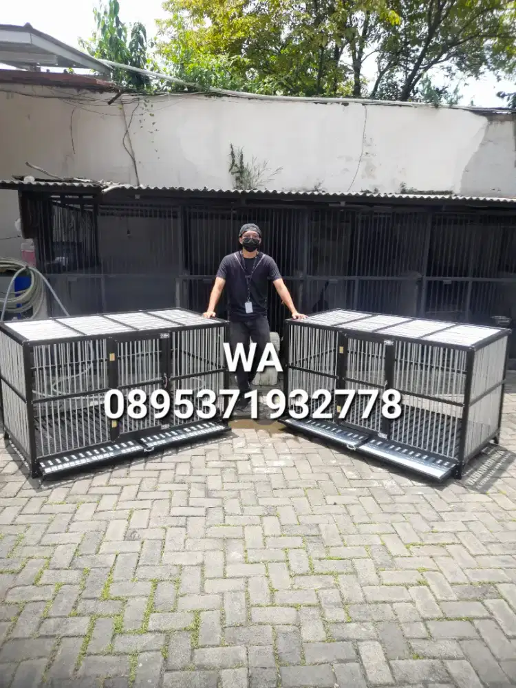 KANDANG ANJING ALUMUNIUM ANTI KARAT