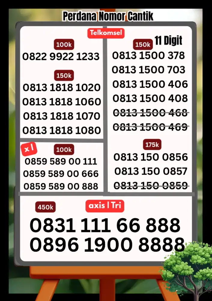 Perdana Nomor Cantik