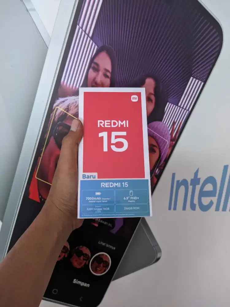 [ Fast respon WA ] Xiaomi Redmi 15 NFC 8+8/256 Garansi resmi 15bln