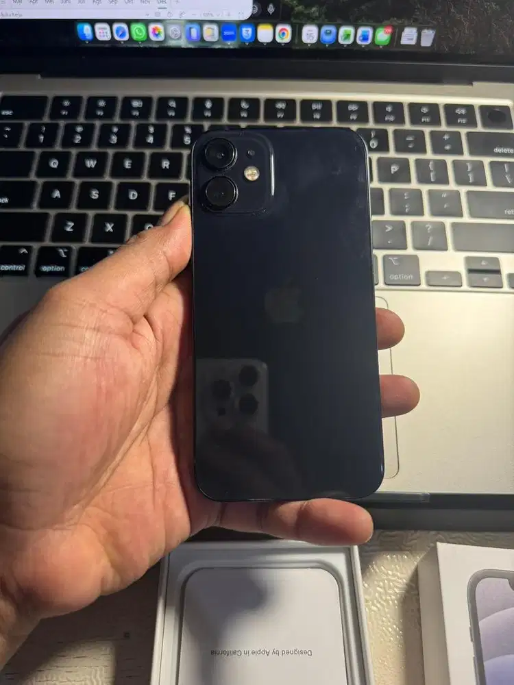 Iphone 12 mini black 64gb inter all operator