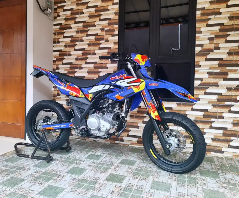 Yamaha wr 155r tahun 2020 supermoto low km
