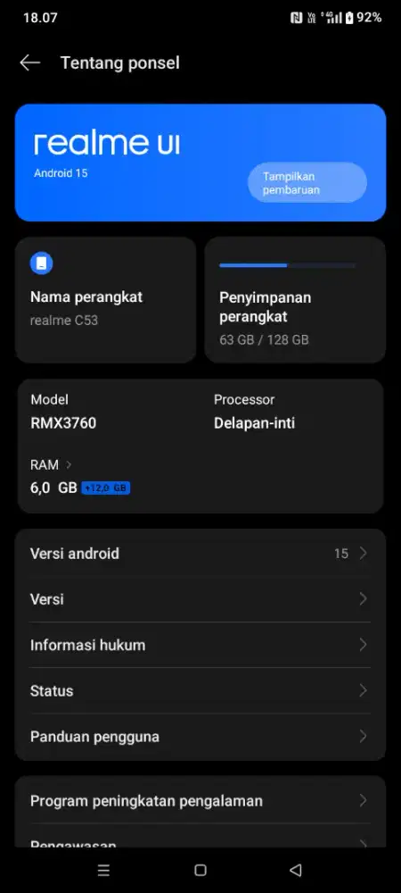 REALME C53 NFC (GOLD)