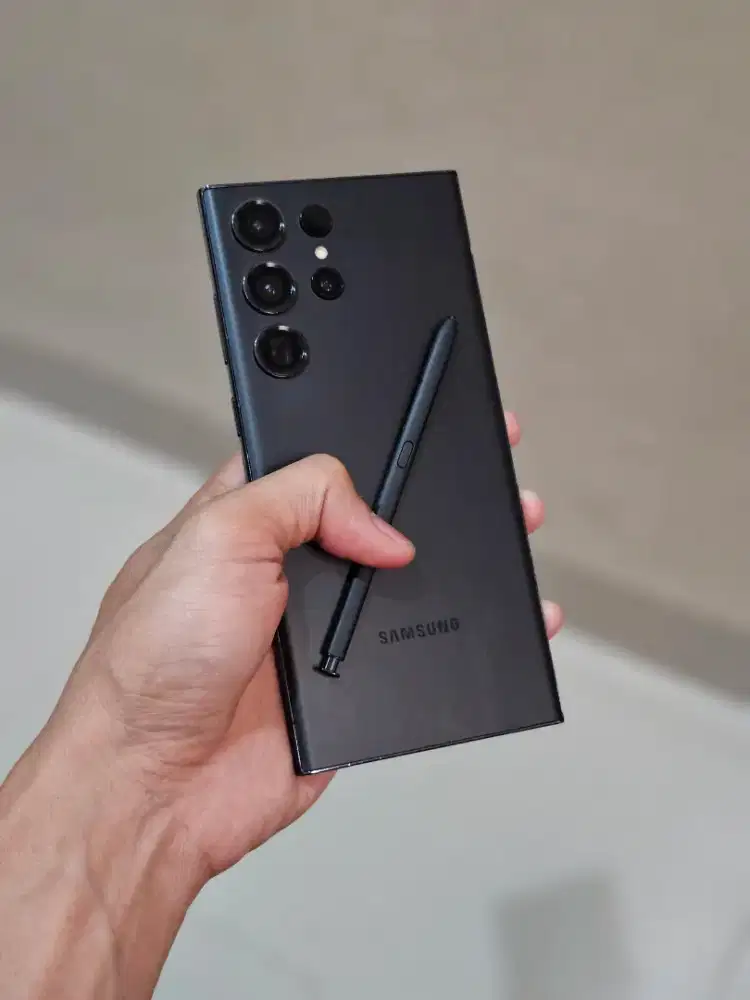 Samsung S23 Ultra 12/256GB Sein Resmi Black Lengkap