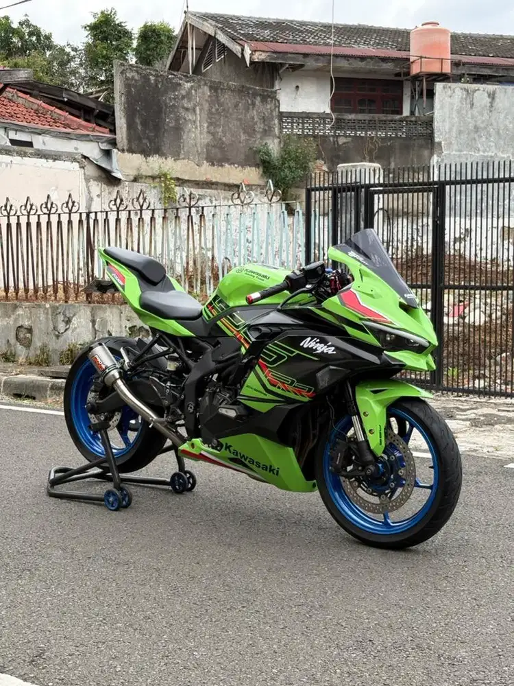 Termurah Kawasaki Ninja ZX25R Abs 2023 Full Modif Decal KRT!