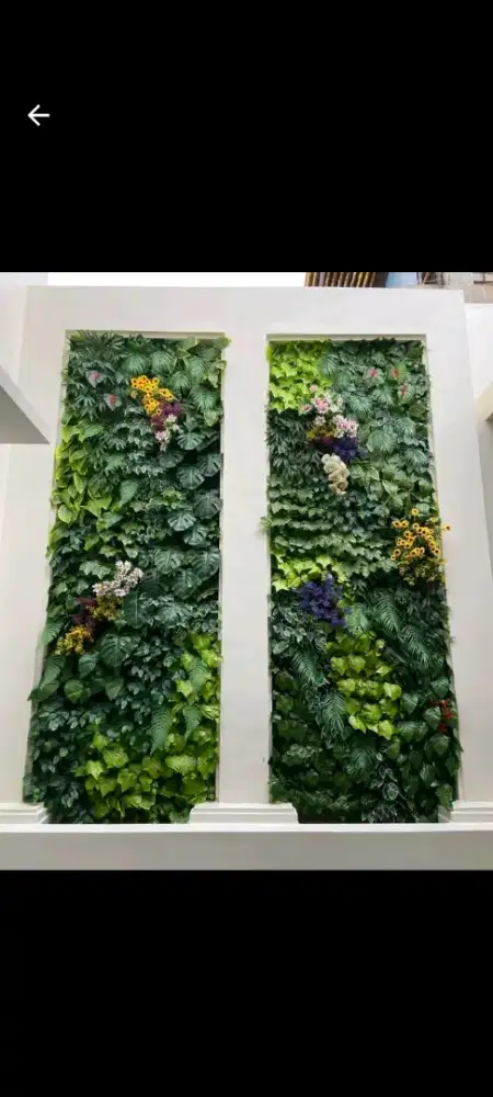 Jasa pembuatan vertikal garden sintetis
