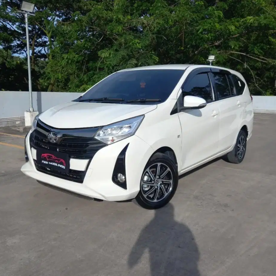 toyota calya G AT 2021 putih, terawat