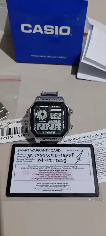 Jam Tangan Casio AE 1200