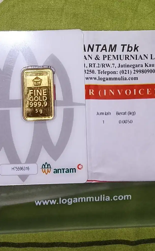 EMAS ANTAM LM 5 GR 2025