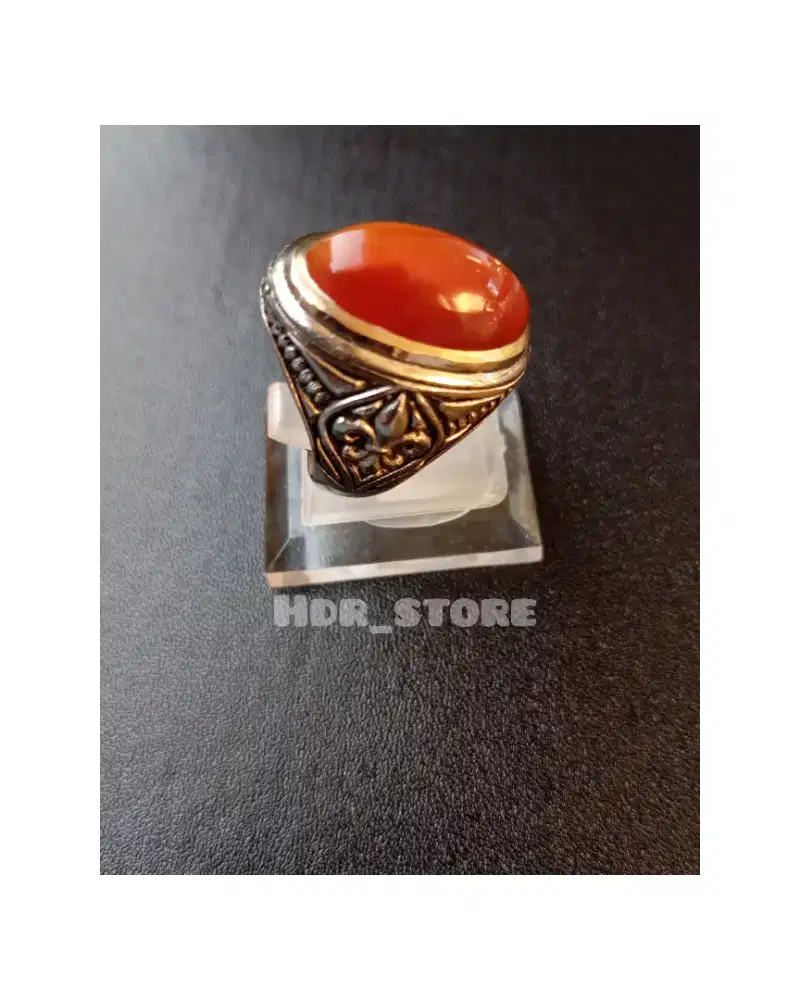 BATU CINCIN NATURAL PANDAN MERAH