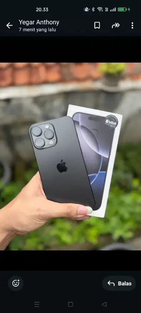 Jual iPhone 16 pro max