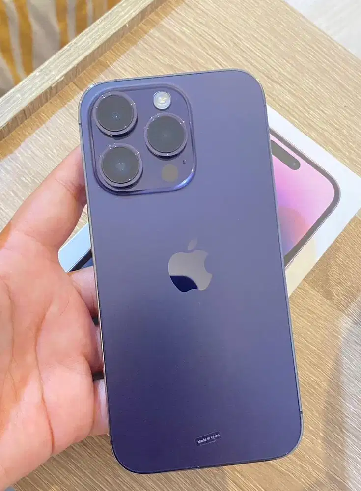 Iphone 14 Pro 128GB Deep Purple ex ibox, NEGO yuklah