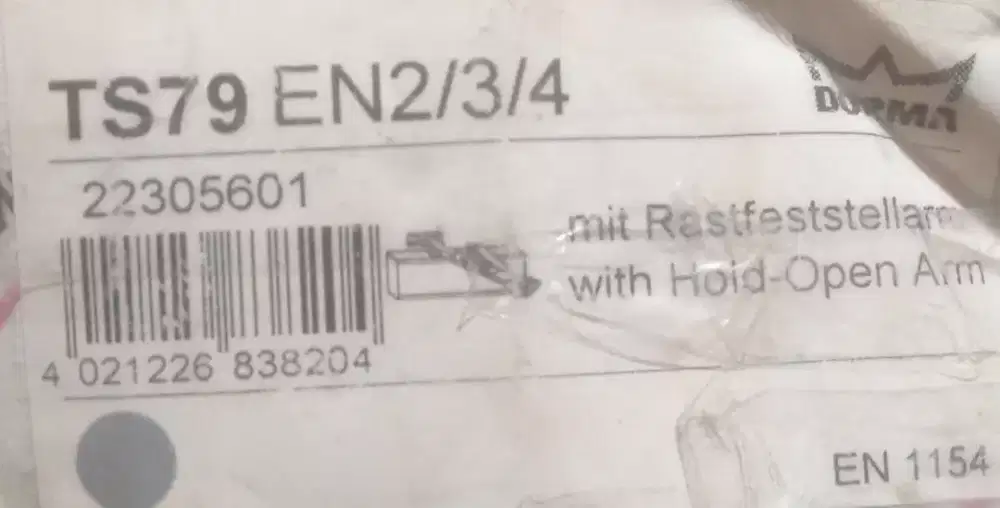 Dorma Door Closer TS79 EN2/3/4 NHO