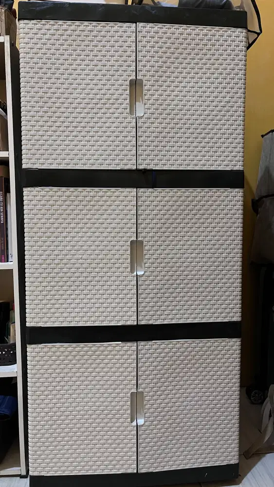 Lemari Plastik 3 tingkat