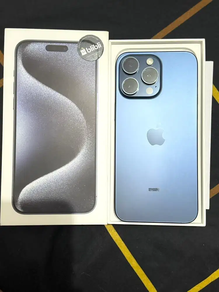 Iphone 15 Promax 256 IBOX Blue Titanium