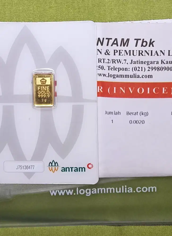 EMAS ANTAM LM 2 GR 2025