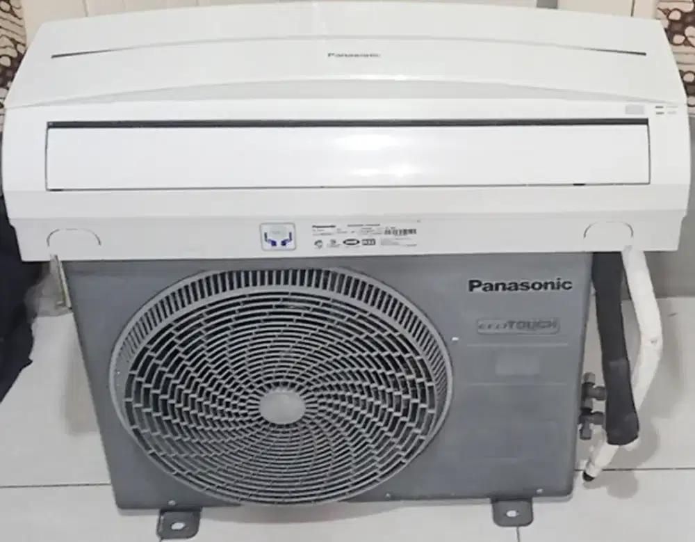 AC 3/4 PANASONIC R32 Orisinil LowWatt Bagus Dingin Sekali & Normal