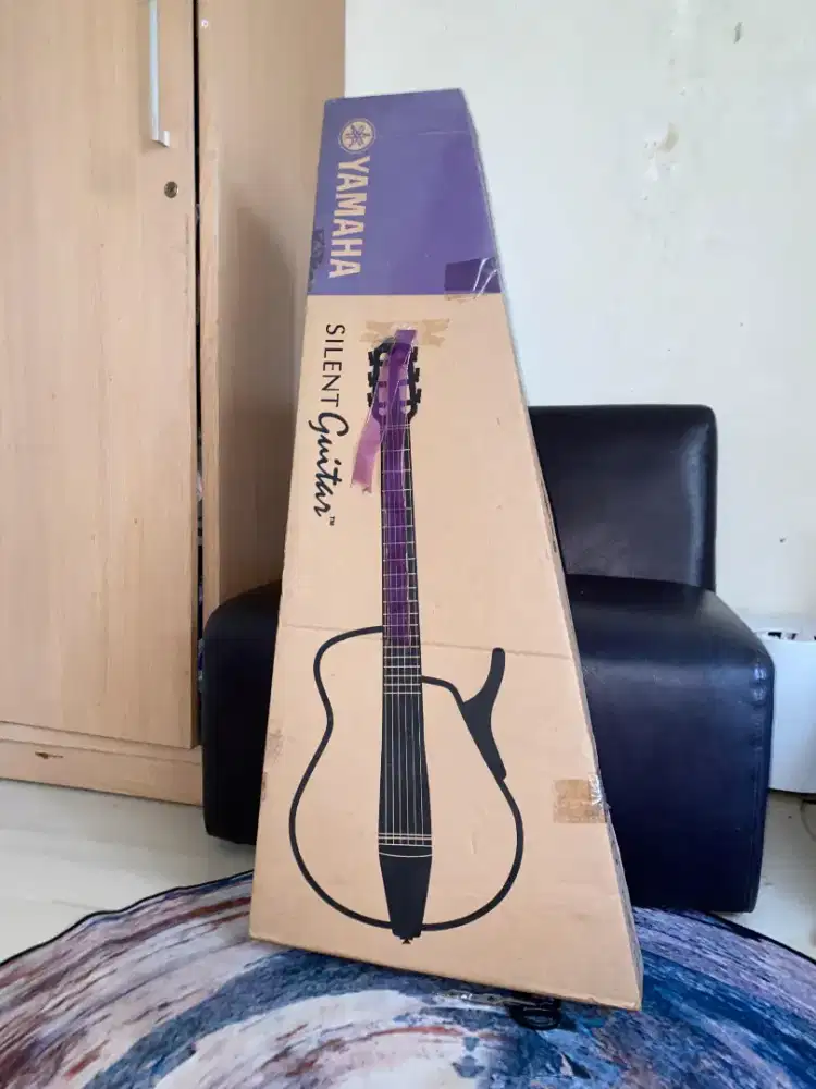 Gitar acoustic elektrik silent yamaha Slg 100N
