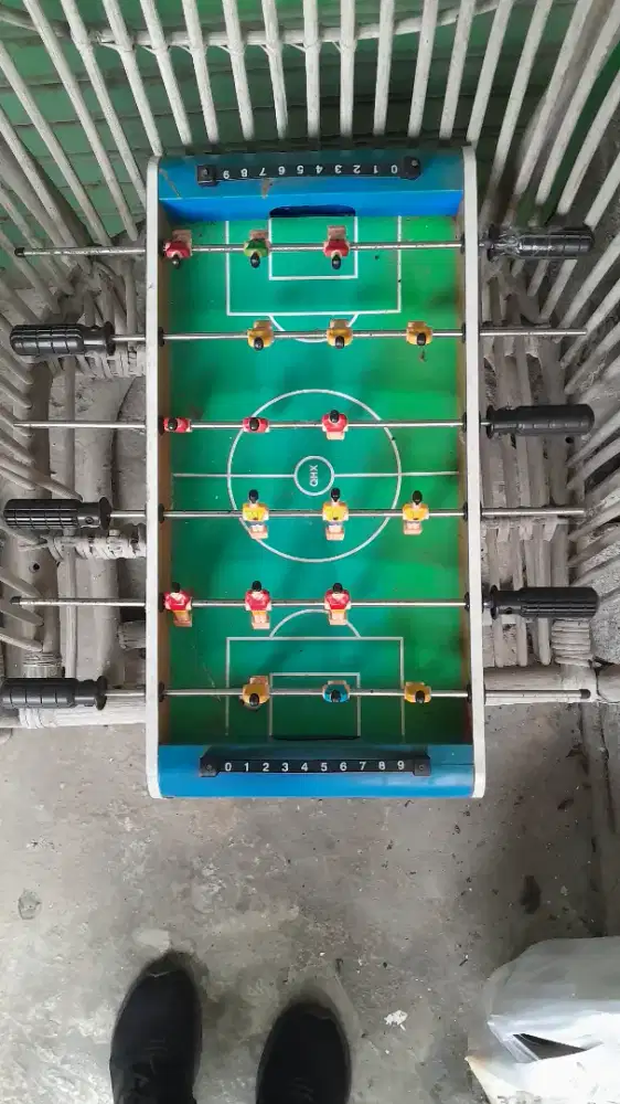 Meja Foosball Mini / Sepak Bola Meja Portabel