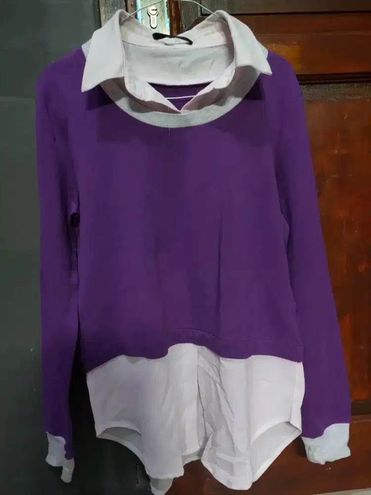 BAJU RAJUT DRESS FILA, MILIK PRIBADI