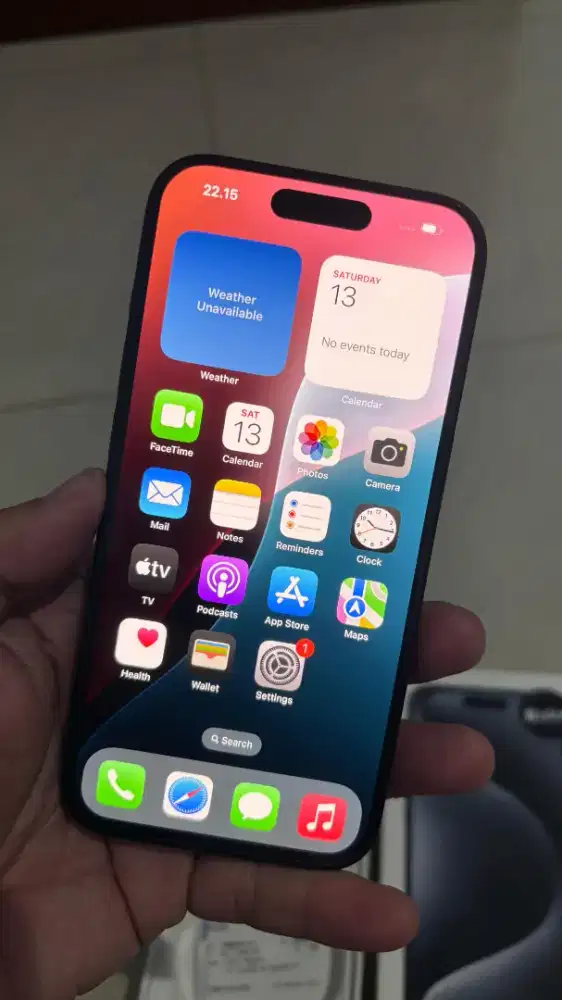  Iphone 15 pro 128gb 

Blue titanium

Ex ibox

BH 90% 

Fullset