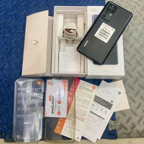 Xiaomi 12t ram 8 / 256 resmi fullset original normal