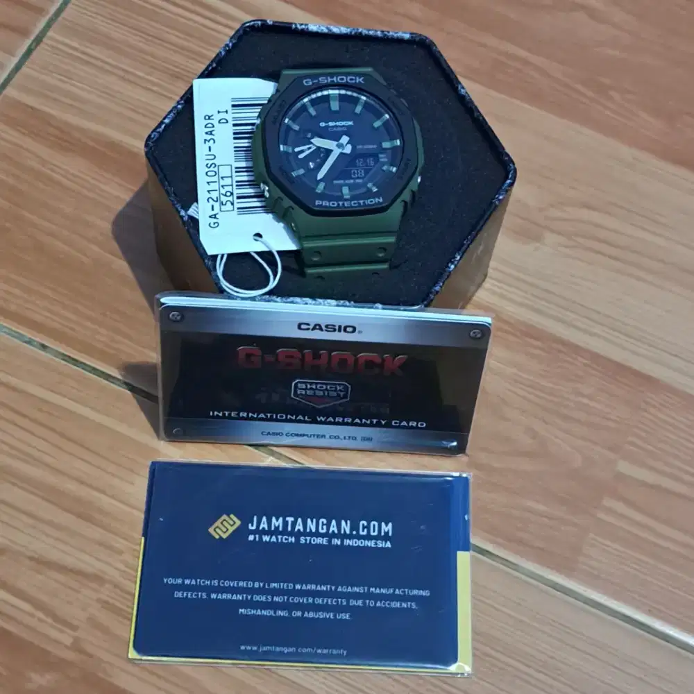 Jam Tangan Pria Casio G-Shock GA-2110SU-3ADR Color Series BlackDigital