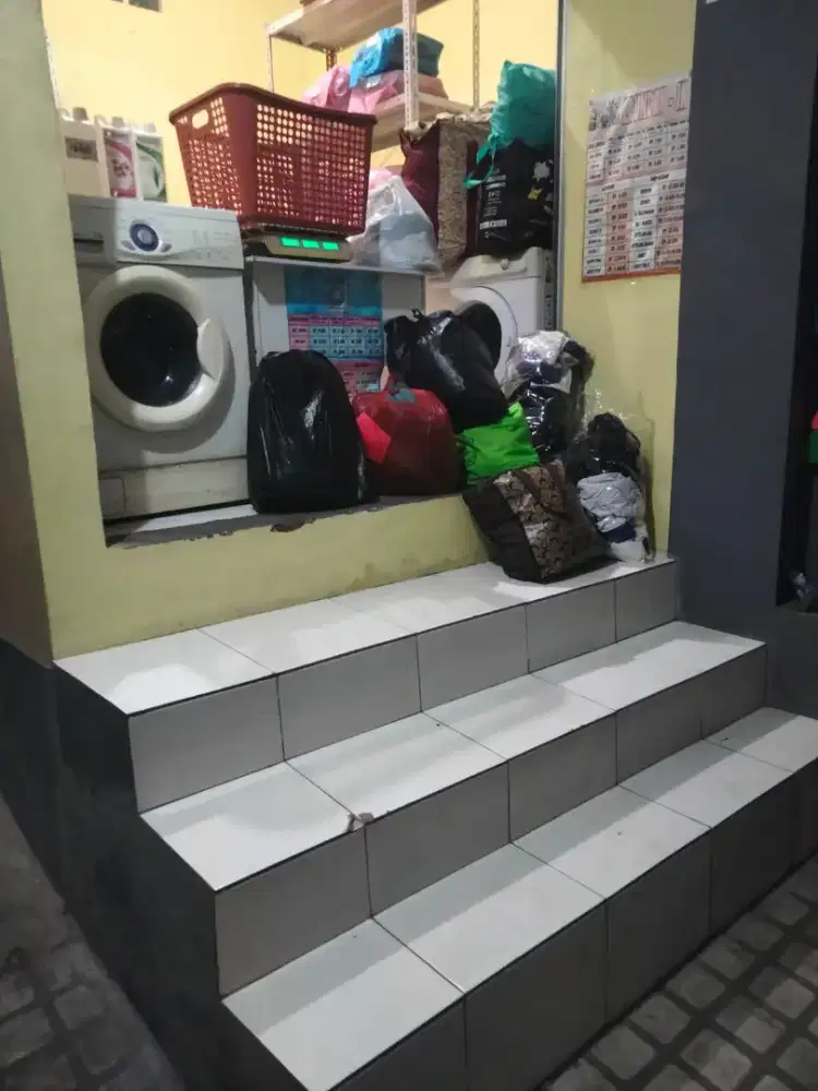 Over usaha laundry berjalan cocok yg mau belajar usaha