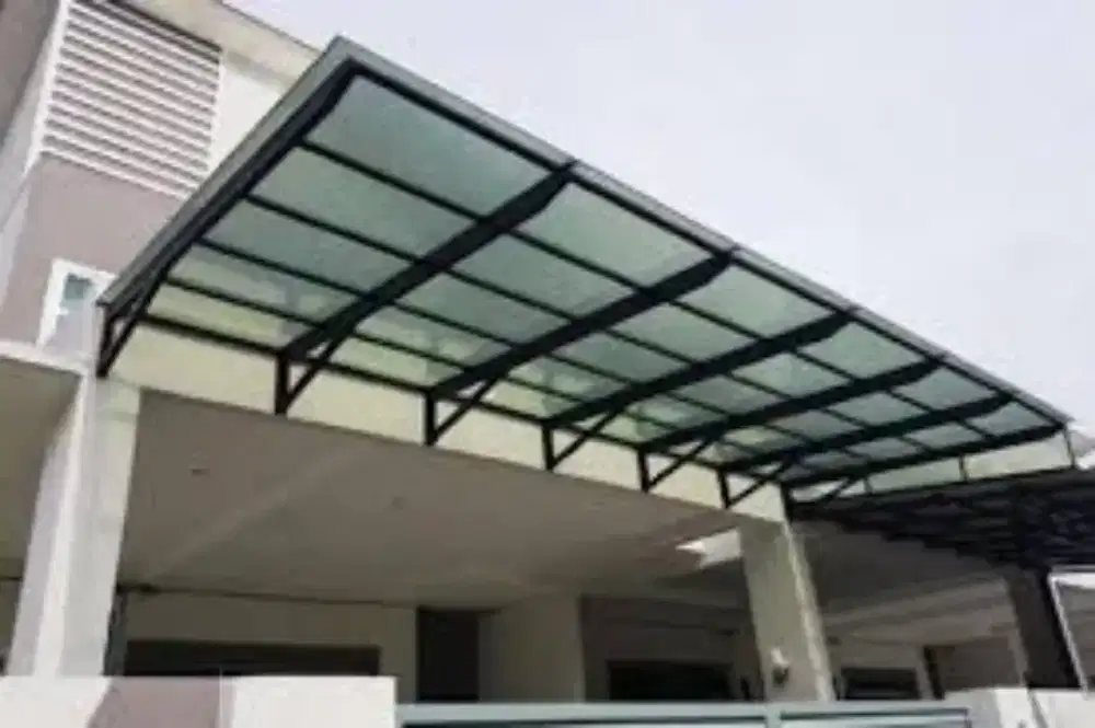 0017 kanopi atap sollarflat