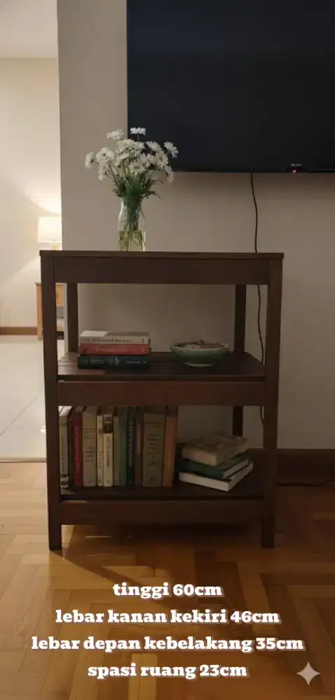 Rak kayu, rak tv dan serba guna