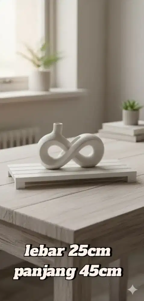 Tatakan meja dari kayu