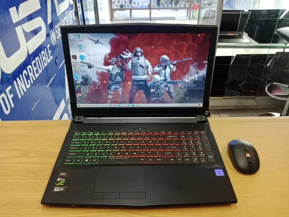 LAPTOP GAMING AFTERSHOCK NH850HJ1 CORE i7 RAM 16GB SSD 128GB HDD 1TB