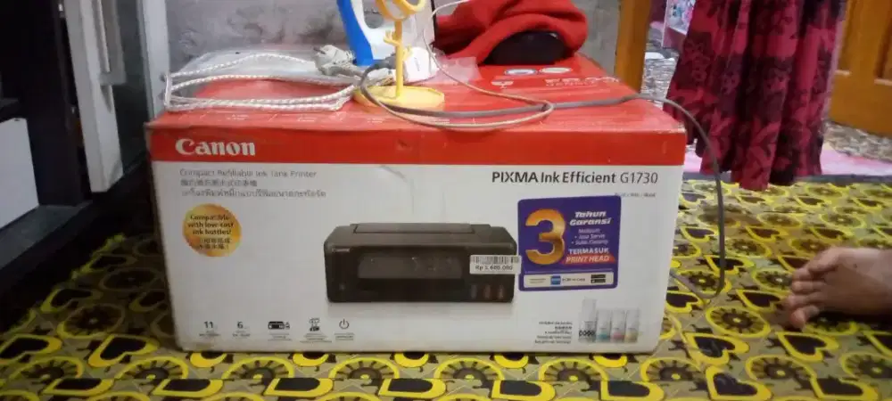 Printer Canon PIXMA G1730 Original – Normal Siap Pakai