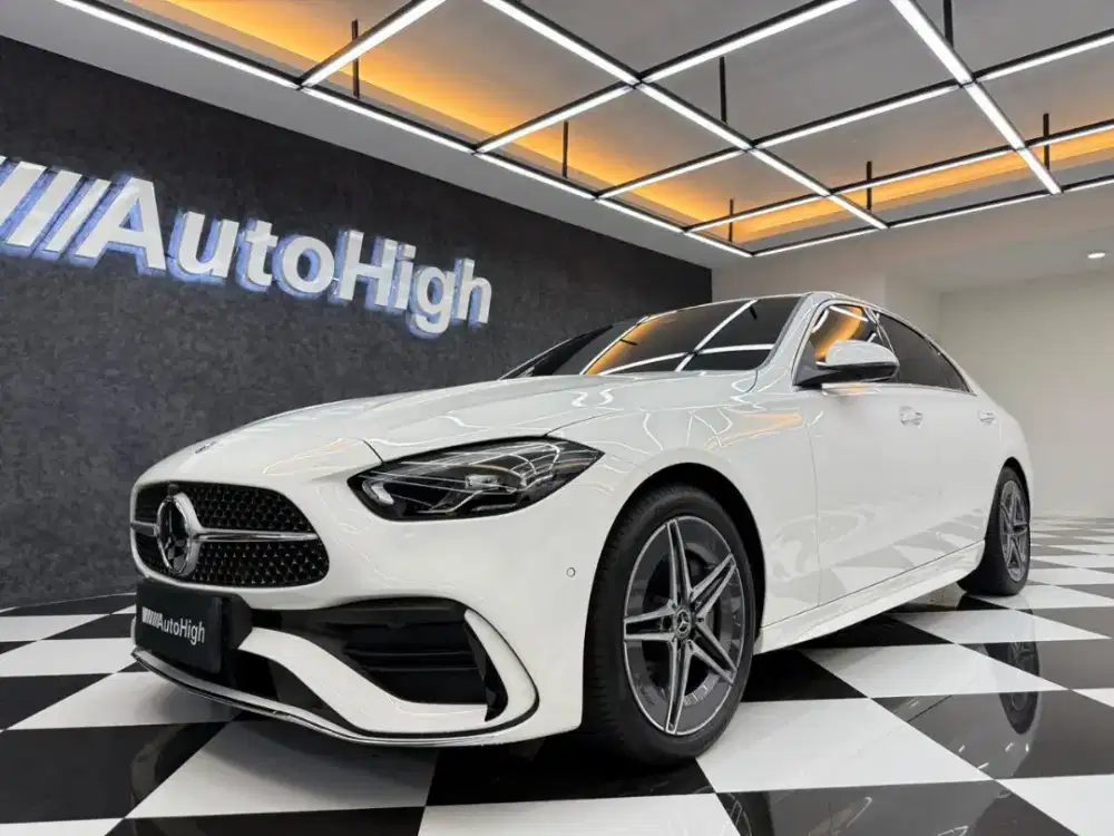 DP10% [Km9.000] C300 AMG 2024 White Reg 2025 #AUTOHIGH
