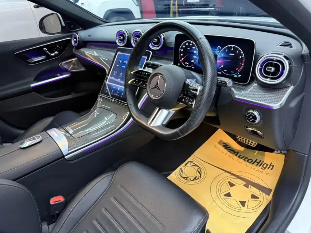 DP10% [Km9.000] C300 AMG 2024 White Reg 2025 #AUTOHIGH