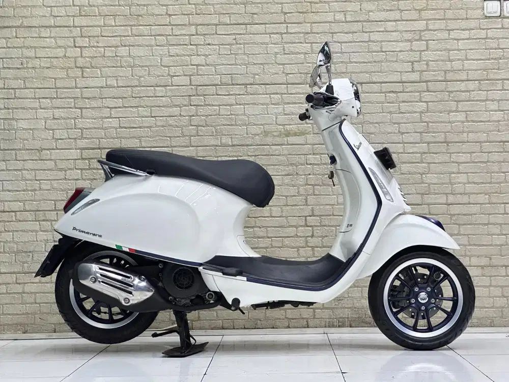 White Edition‼️ Primavera S 150 Iget ABS KM 11rb Perak - Zaky Mustika