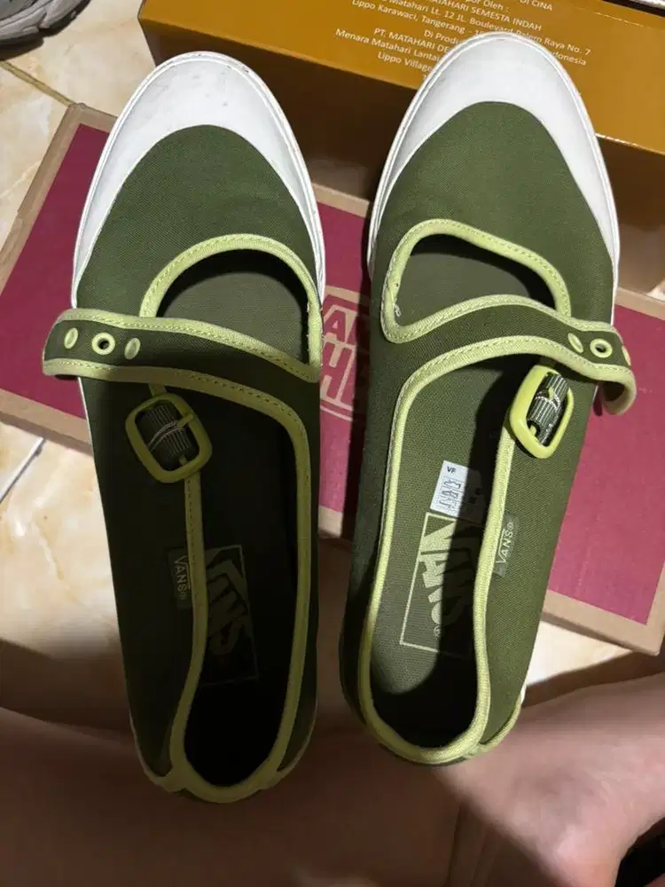 Vans Ballerina Green