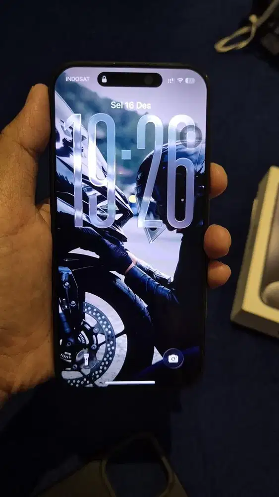 IPHONE 15 PRO 128GB BLUE TITANIUM IBOX RESMI PEMAKAIAN PRIBADI