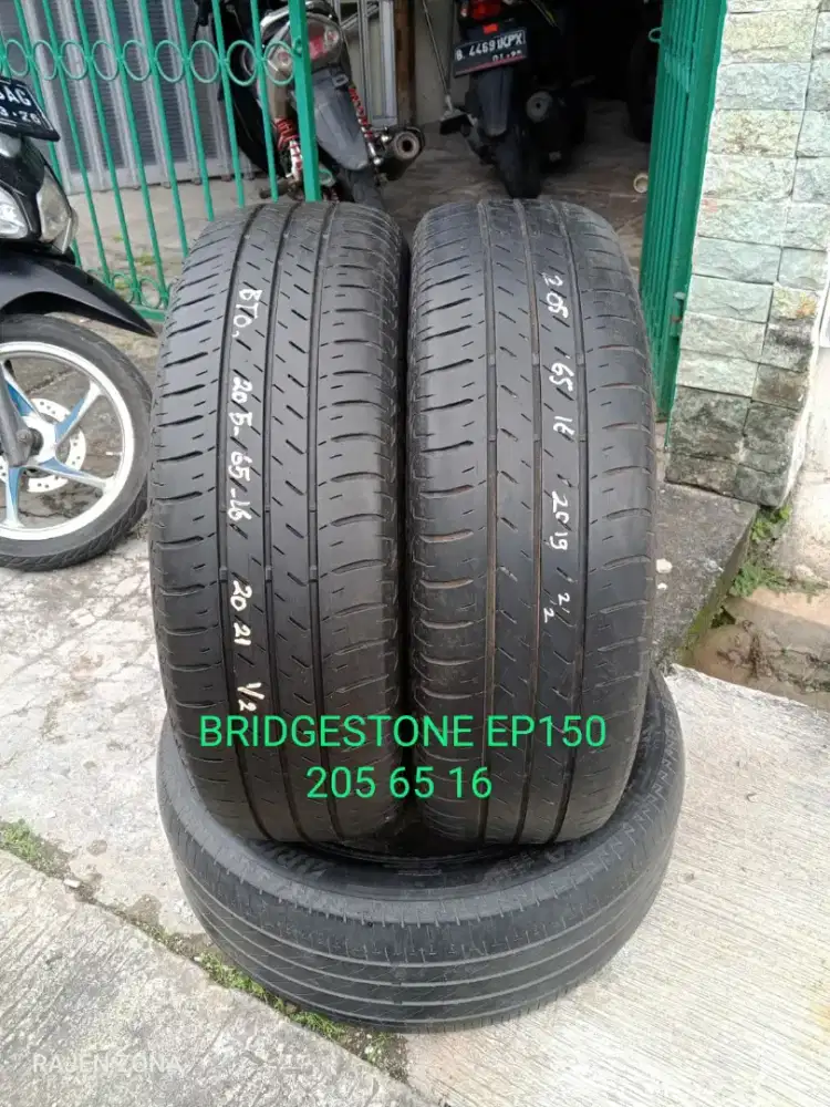 2 pcs BRIDGESTONE EP150 205_65_16 (2021 + 2019)