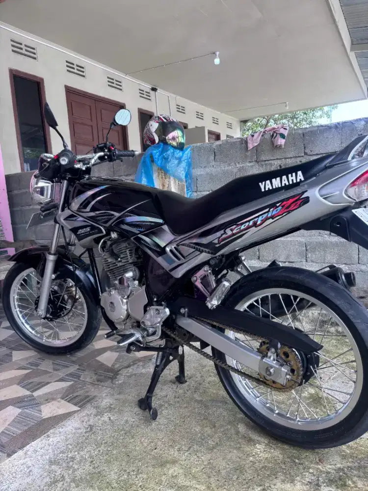 Dijual Yamaha Scorpio stelan pak guru,ss lengkap plat pajak hidup