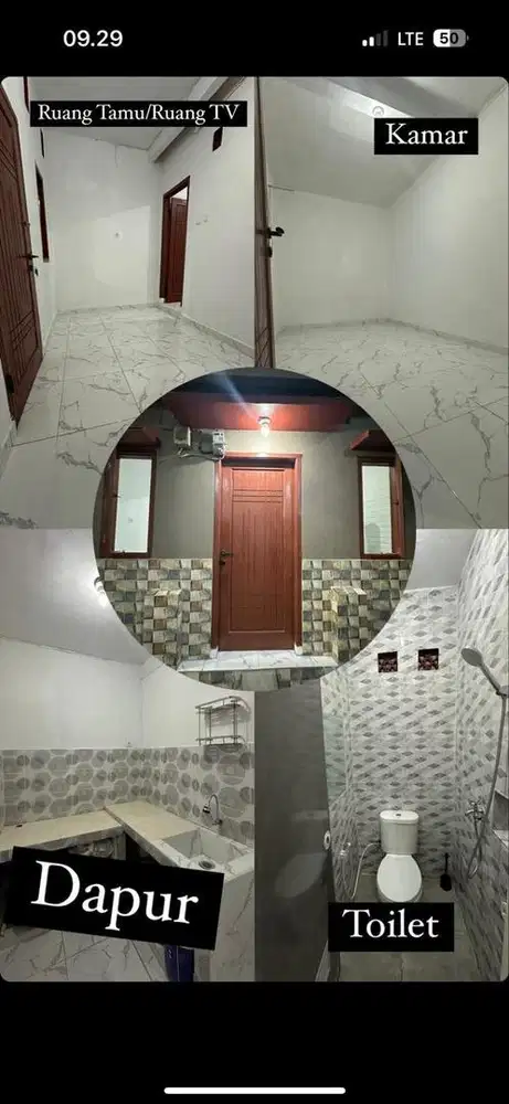 Kontrakan Bulanan / Tahunan - Cawang Jakarta Timur