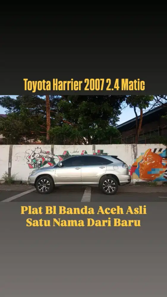 Toyota Harrier 2007 2.4 Matic