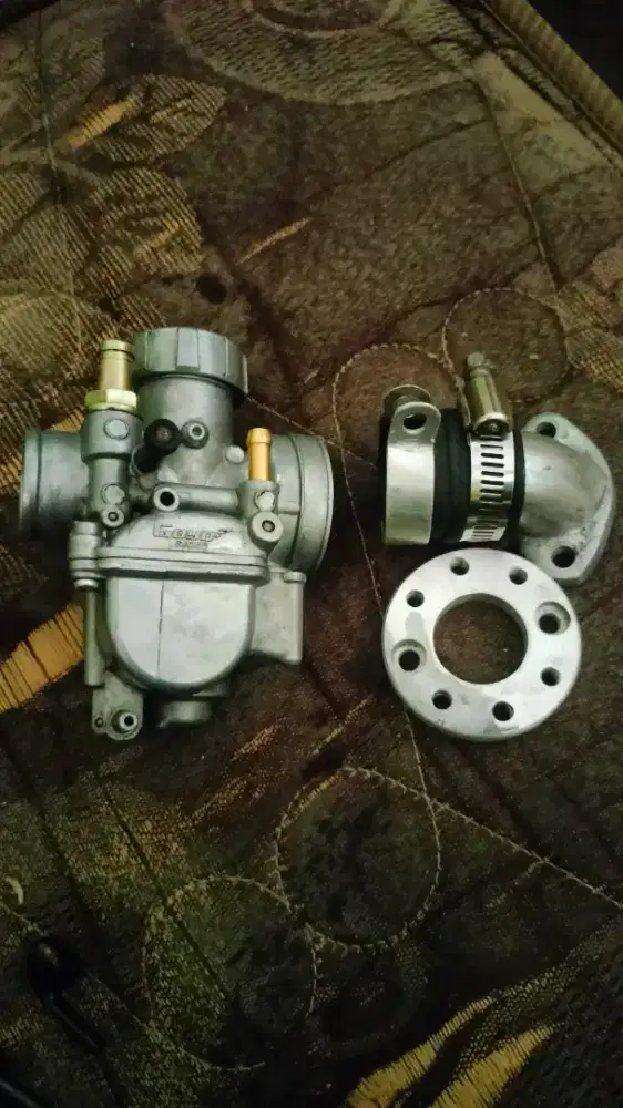 KARBU PE 24 GOYO RACING LENGKAP INTAKE BARU SEBULAN PAKAI MINYAK IRIT