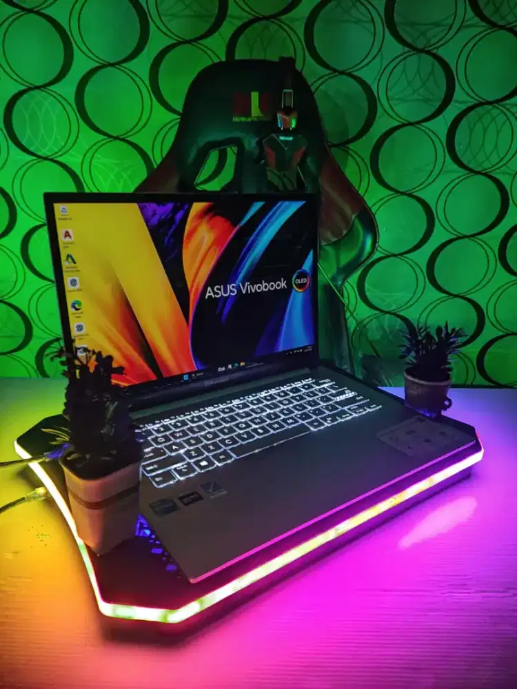 Laptop Asus vivobook oled 14 i5 gen 11 gtx 1650 max Q