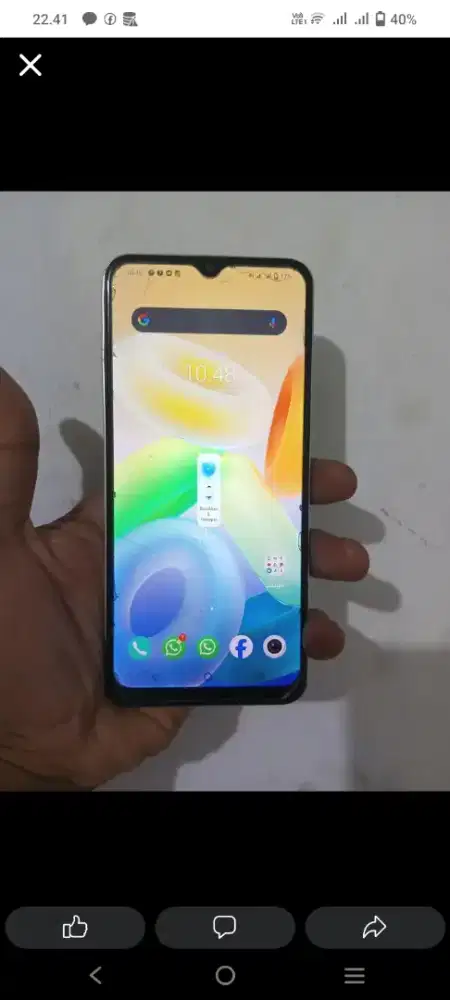 Vivo y16 lengkap kotak