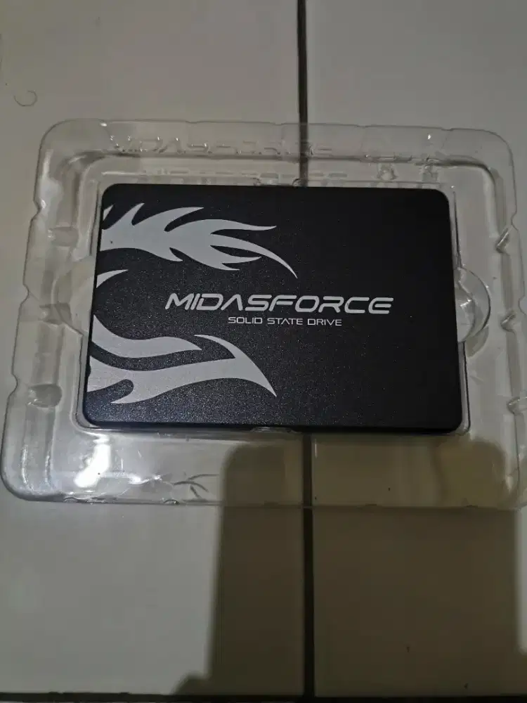 SSD Midasforce 256gb & Ram V-gen Tsunami DDR4 2x4gb