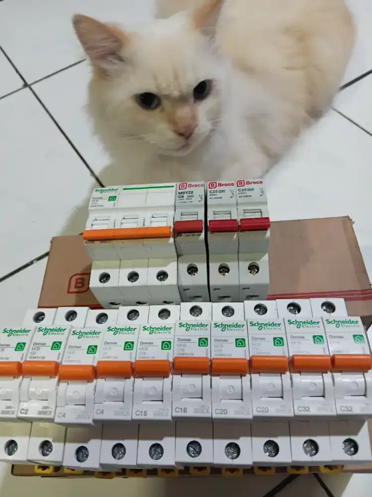 MCB SCHEINEDER DAN MCB BROCO