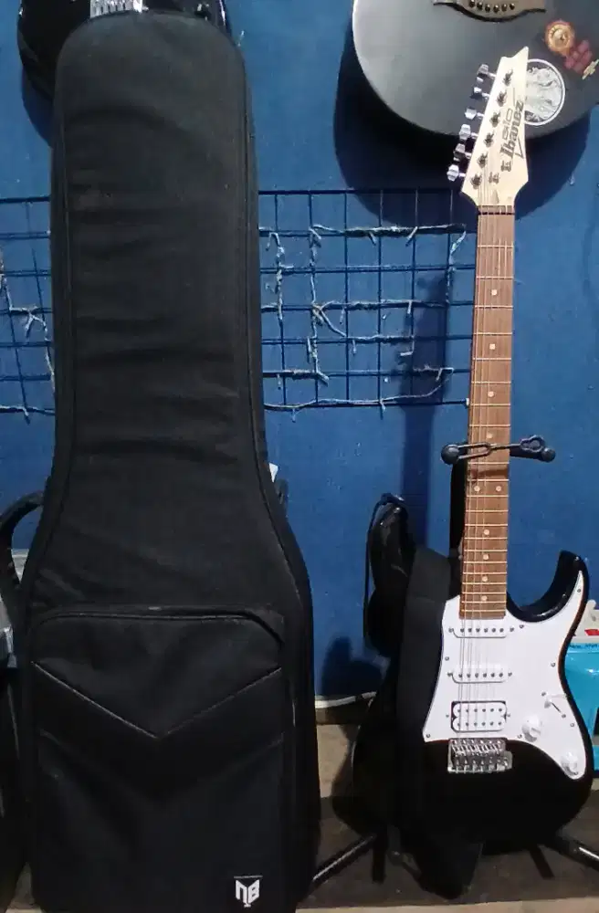 Jual Gitar Ibanez GIO GRX40 - BKN (Black Night)  Second