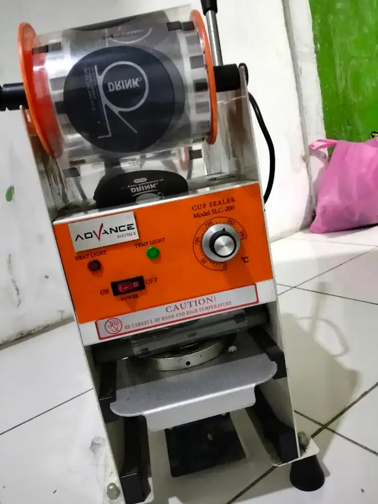 Mesin pres cup merk advance